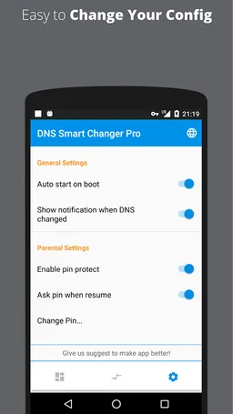 DNS Smart Changer Pro - Content blocker and filter screenshot 7