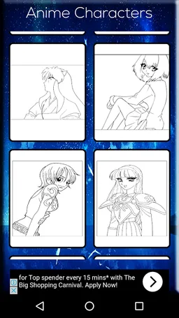 Anime Coloring Book screenshot 1