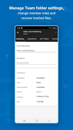 Zoho WorkDrive screenshot 1