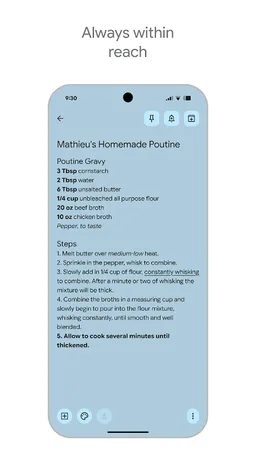 Google Keep - Notes and lists screenshot 2