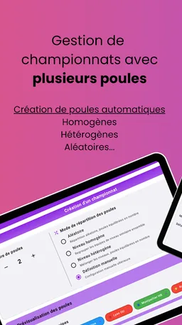 Championnat Poule EPS screenshot 3