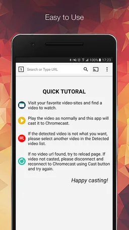 EZ Web Video Cast | Chromecast screenshot 6