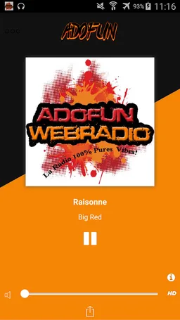 Adofun radio screenshot 1