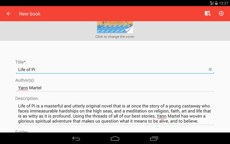My books - Library screenshot 15