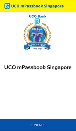 UCO mPassbook Singapore screenshot 1