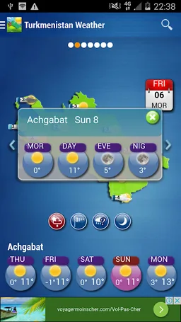 Turkmenistan Weather screenshot 2
