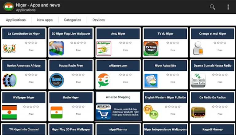 Nigerien apps screenshot 2