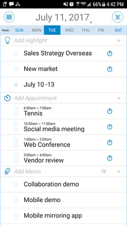 MindMapper screenshot 2