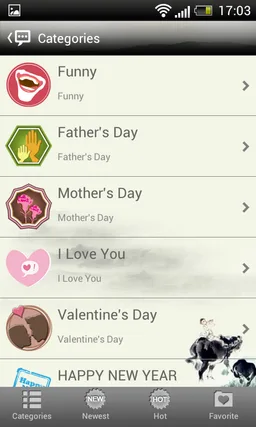 Handcent 6 Skin Ink screenshot 5