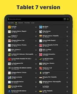 Radio Colombia live screenshot 2