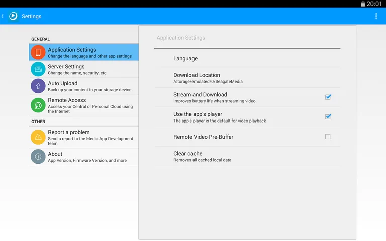 Seagate Media™ app screenshot 13