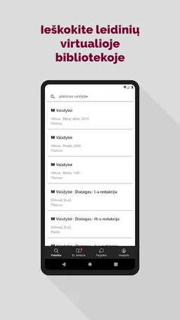 Vilnius University Library screenshot 2