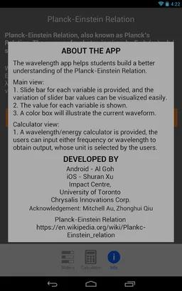 Visualize Wavelength Equation screenshot 11