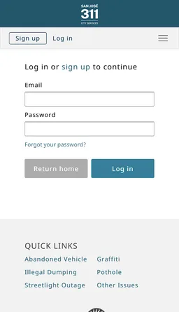 San José 311 screenshot 6