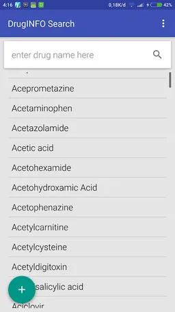 Drug INFO screenshot 5