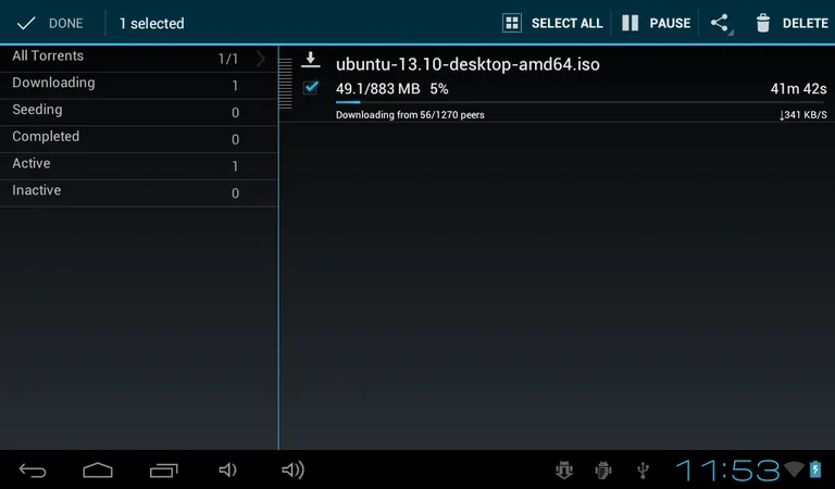 aTorrent PRO - torrent client screenshot 3