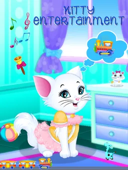 Kitty Care - Fluffy Cat Grooming  & Dressup screenshot 4