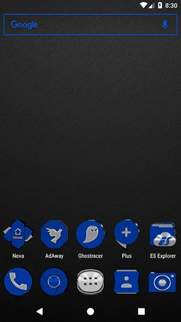 Blue Icon Pack Paid screenshot 18