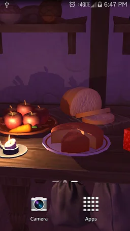 The Wizard's Christmas Live Wallpaper screenshot 2