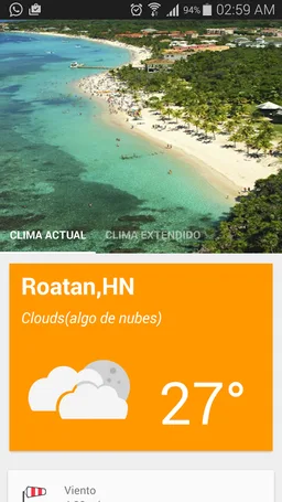 HWeather screenshot 2