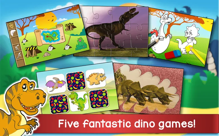 Kids Dinosaur Adventure Game screenshot 5