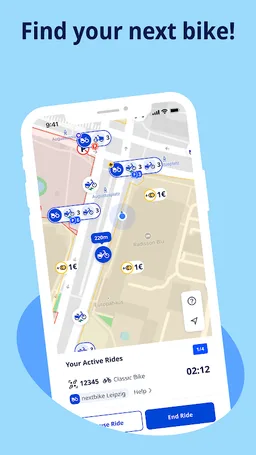 nextbike screenshot 2