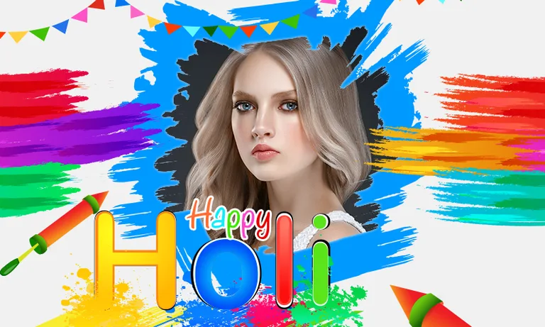 Holi Photo Frames Editor screenshot 4