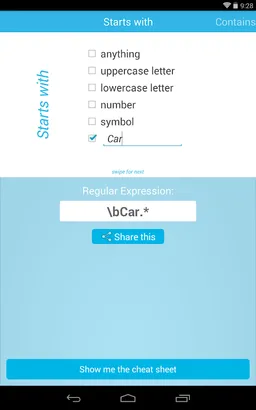 RegEx Generator screenshot 7