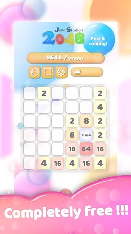 Jelly 2048 screenshot 2