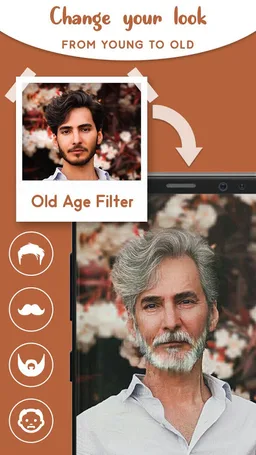 Old Age Face effects App: Face Changer Gender Swap screenshot 6