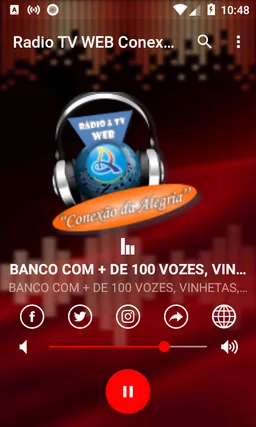 Radio TV WEB Conexão da Alegria screenshot 1