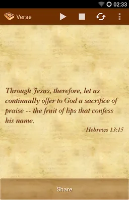 Bible daily verses screenshot 2