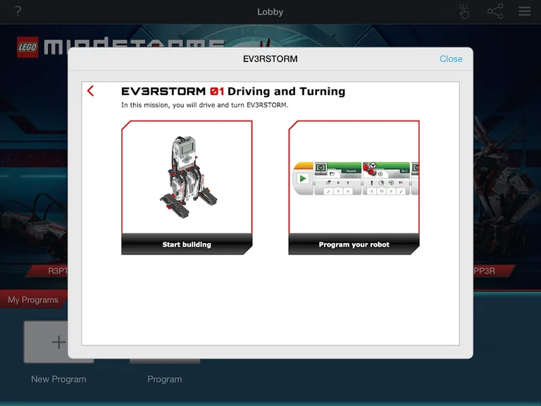 LEGO® MINDSTORMS® Programmer screenshot 3