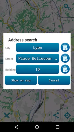 Map of Lyon offline screenshot 3