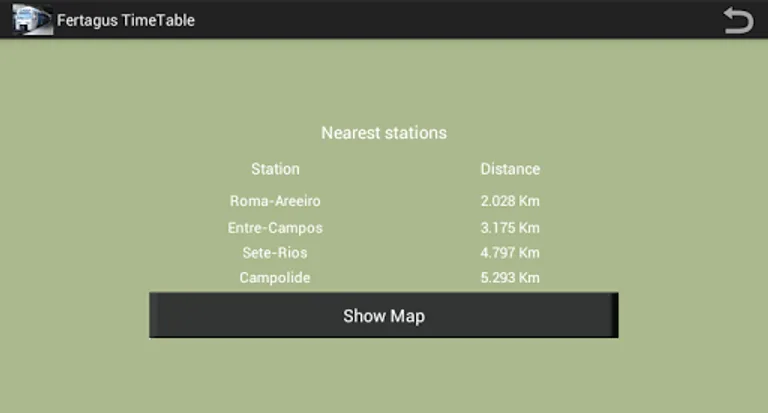 Fertagus TimeTable screenshot 4