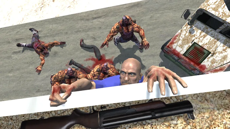 ZOMBIE DESERT ARENA screenshot 4