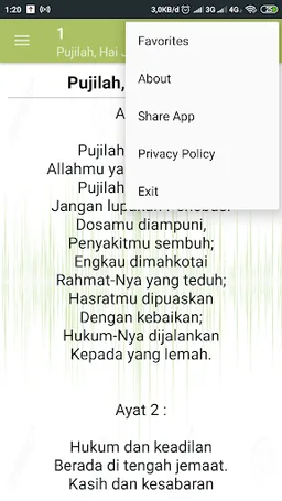 Kidung Jemaat HKBP screenshot 2