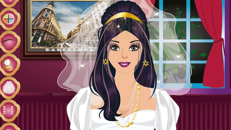 Barcelona Wedding Makeup Game screenshot 1