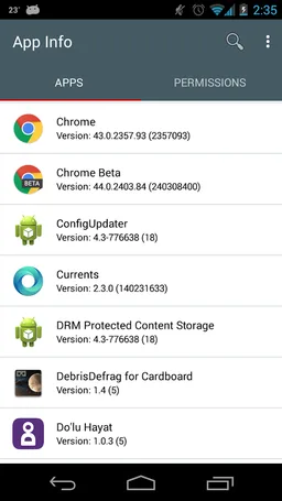 App Info screenshot 1