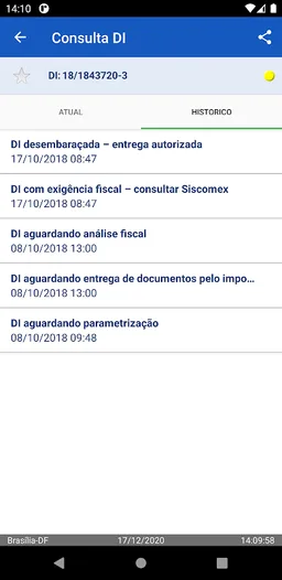 Importador screenshot 1