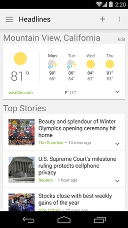 Google News & Weather screenshot 9