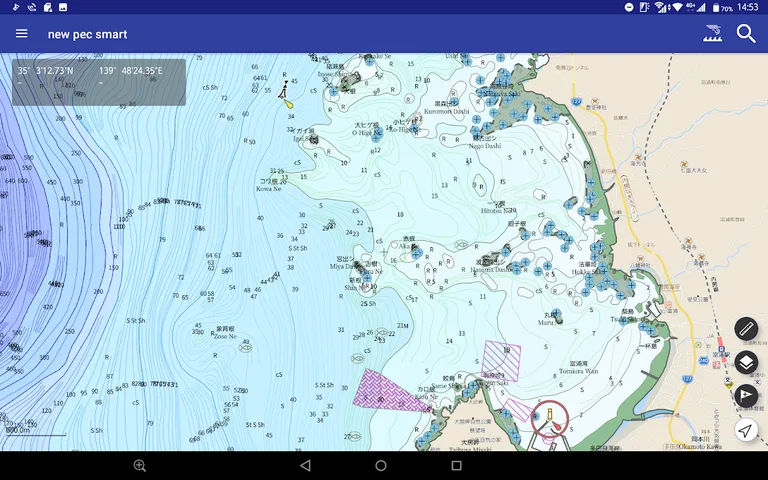 new pec smart ～航海支援アプリ～ screenshot 15