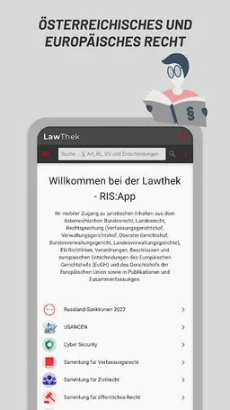 LawThek - RIS:App screenshot 1