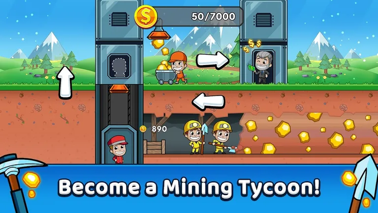 Idle Miner Tycoon: Gold & Cash screenshot 5