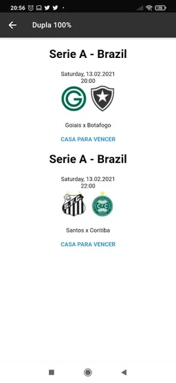 DICAS DE APOSTAS FUTEBOL screenshot 1