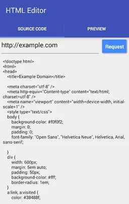 Simple HTML Editor screenshot 1