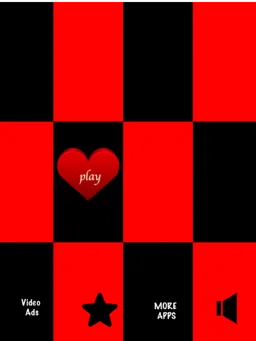 Piano Tile Valentine screenshot 1
