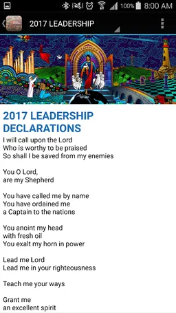 ICGC Prophetic Declarations screenshot 3