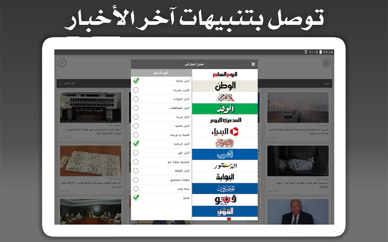 Egypt Press - مصر بريس screenshot 11