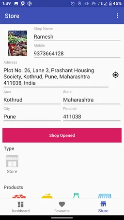 IV - I Vendor screenshot 2